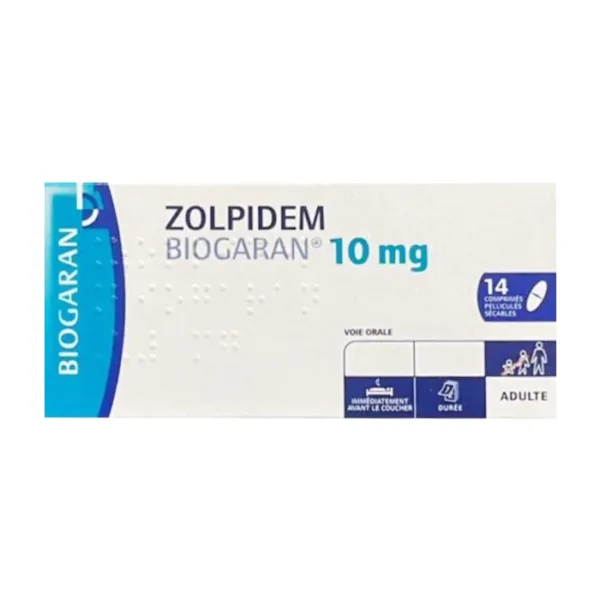 Zolpidem 10mg Biogaran 1 vỉ x 14 viên