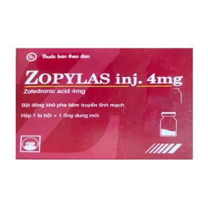 Zopylas Inj.4mg Pymepharco 1 lọ + 1 ống