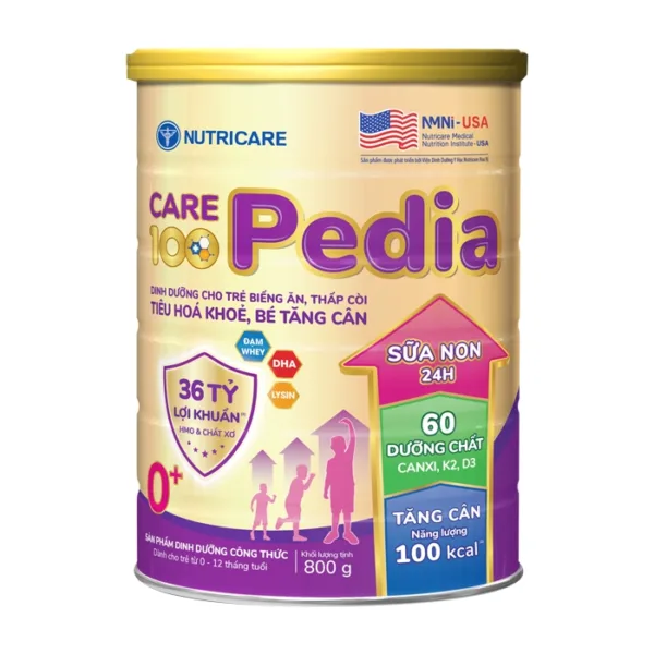 Care 100 Pedia 0+ Nutricare 800g