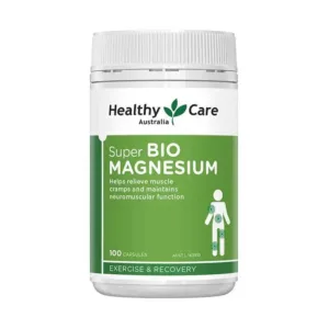 Viên uống bổ sung magiê Healthy Care Super Bio Magnesium 100 viên