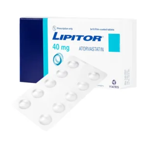 Lipitor 40mg Viatris 3 vỉ x 10 viên