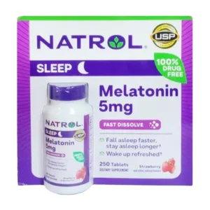 Melatonin Sleep 5mg Natrol 250 viên