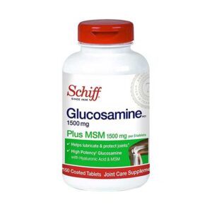 Viên uống bổ khớp Schiff Glucosamine 1500mg Plus MSM 1500mg Hộp 150 viên