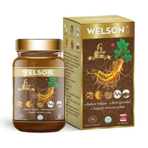 Hồng sâm Hàn Quốc tăng sức đề kháng Welson Ginseng 60 Viên