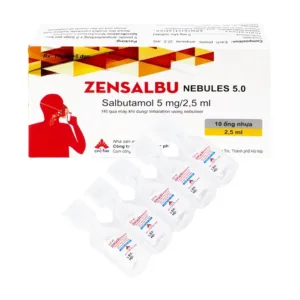 Zensalbu 5mg CPC1 Hà Nội 2 vỉ x 5 ống